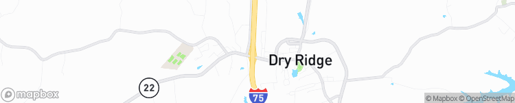 Dry Ridge - map
