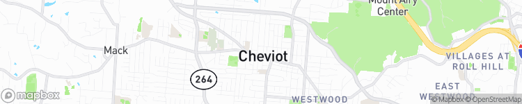 Cheviot - map