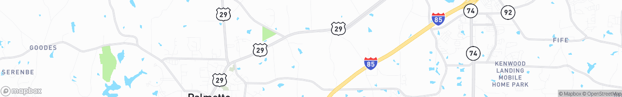 TruckMap | Lowe's Distribution Center 8400 Tatum Rd Palmetto GA 30268