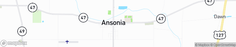 Ansonia - map