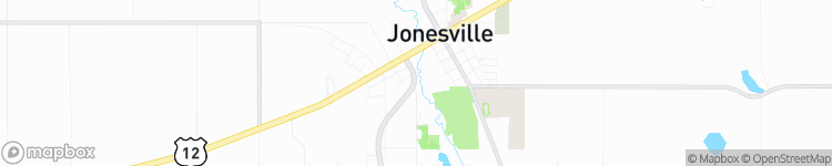 Jonesville - map