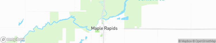 Maple Rapids - map