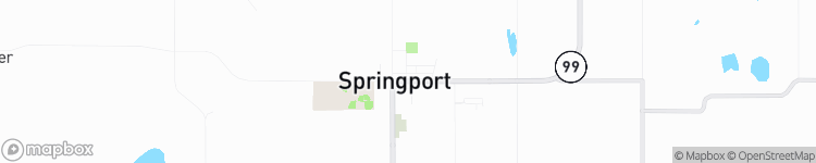 Springport - map