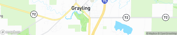 Grayling - map