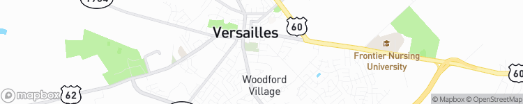 Versailles - map