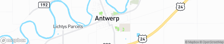 Antwerp - map
