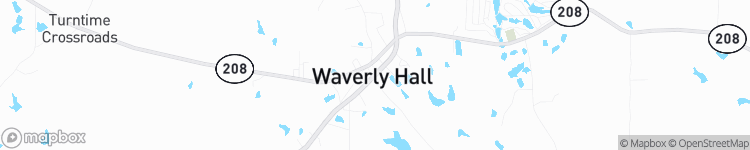 Waverly Hall - map
