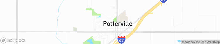 Potterville - map