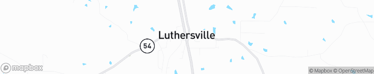 Luthersville - map