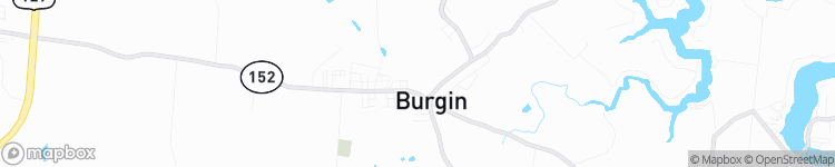Burgin - map