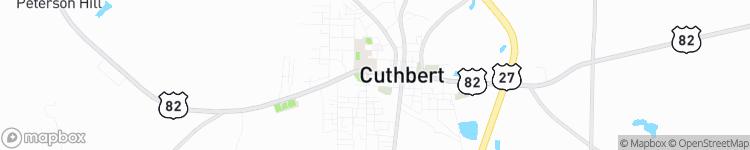 Cuthbert - map