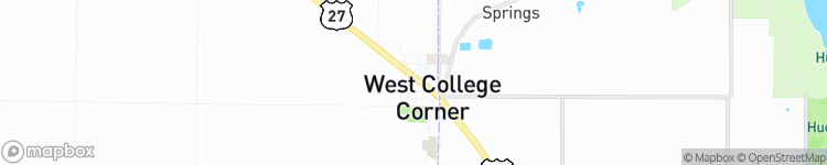 West College Corner - map