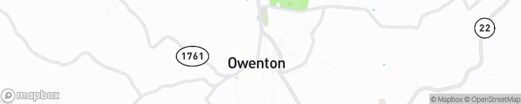 Owenton - map