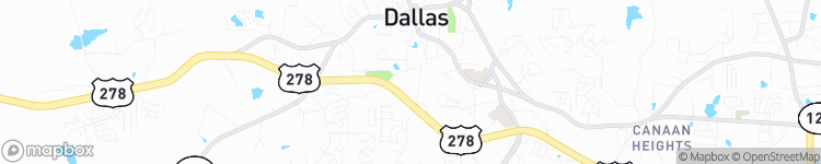 Dallas - map