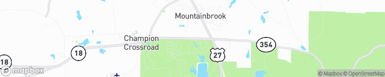 Pine Mountain - map