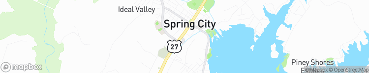 Spring City - map