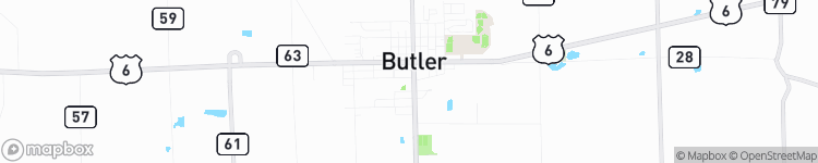 Butler - map