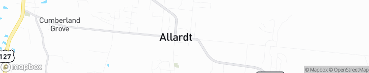 Allardt - map