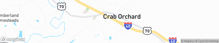Crab Orchard - map