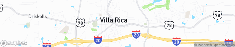 Villa Rica - map