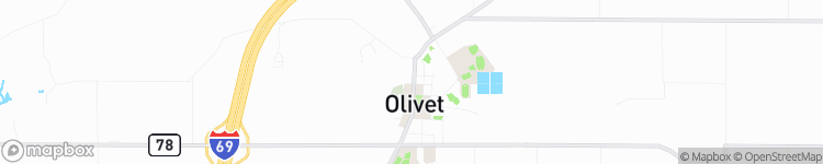 Olivet - map