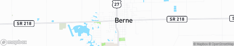 Berne - map