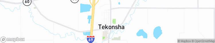 Tekonsha - map