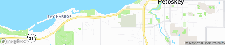 Petoskey - map