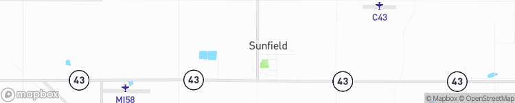 Sunfield - map