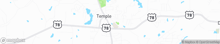 Temple - map