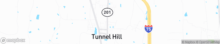 Tunnel Hill - map
