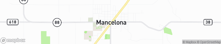 Mancelona - map