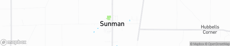 Sunman - map