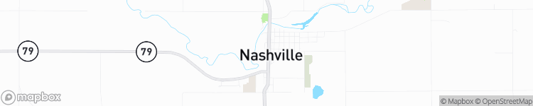 Nashville - map