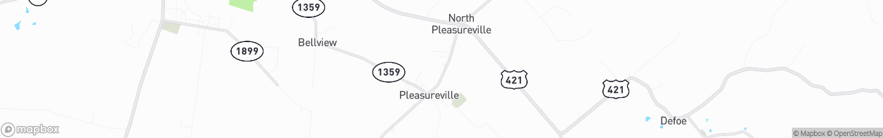 Pleasureville - map