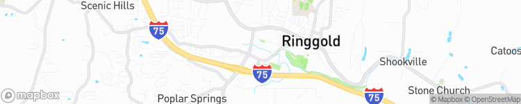 Ringgold - map