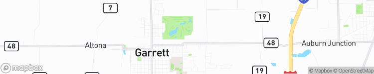 Garrett - map