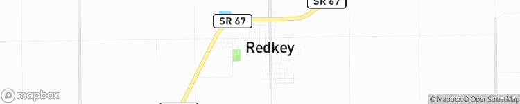 Redkey - map