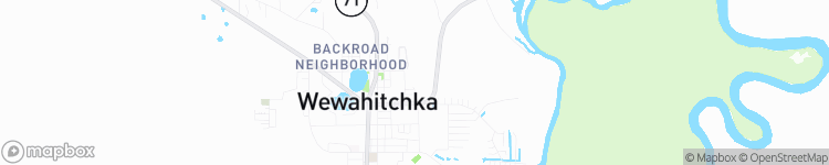 Wewahitchka - map