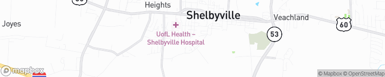 Shelbyville - map