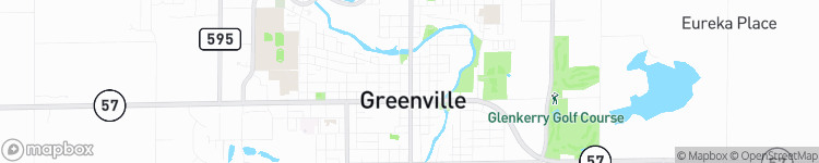 Greenville - map