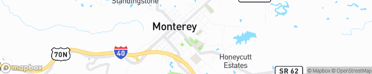 Monterey - map