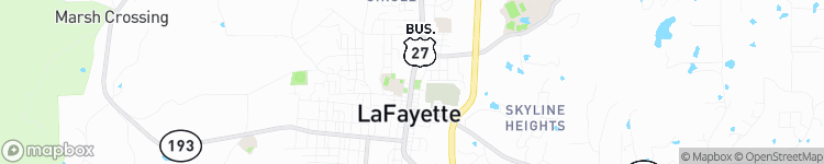 LaFayette - map