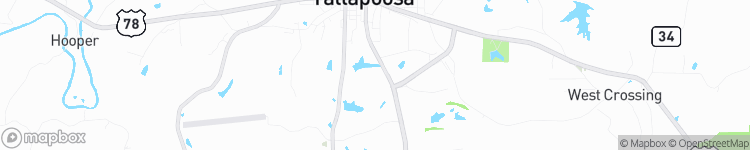 Tallapoosa - map