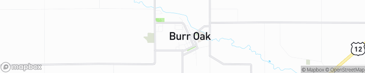 Burr Oak - map
