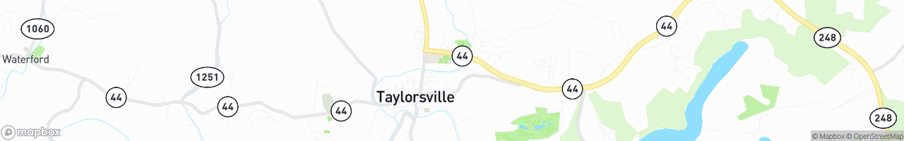 Taylorsville - map