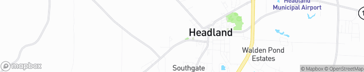 Headland - map