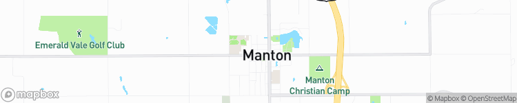 Manton - map