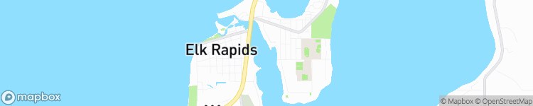 Elk Rapids - map