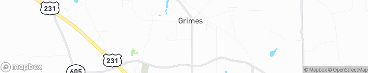 Grimes - map